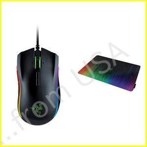 Razer Mamba Elite Wired Gamg マウス  Sphex V2 Gamg マウス Pad: Ultra-Th Form Factor - Optimized Gamg Surface - Polycarbonate Fish｜kurashi-net-com