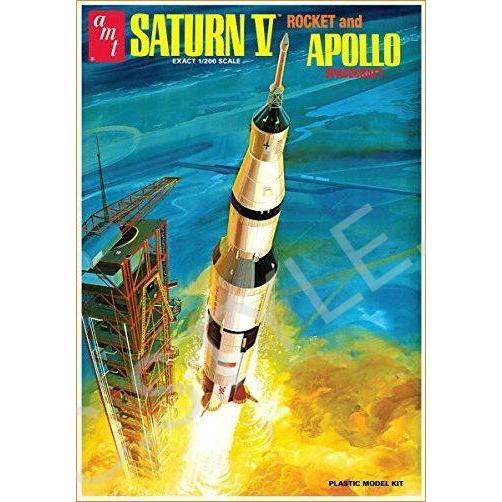 AMT 1/200 アポロ11号 月面着陸50周年記念 サターンV型ロケット プラモデル AMT11...