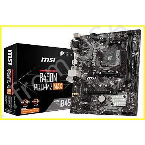 MSI Proシリーズ AMD Ryzen 第1および第2世代 AM4 M.2 USB 3 DDR4...