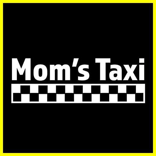 送料無料 Mom&apos;s Taxi Vinyl Decal ステッカー | Cars Trucks Va...