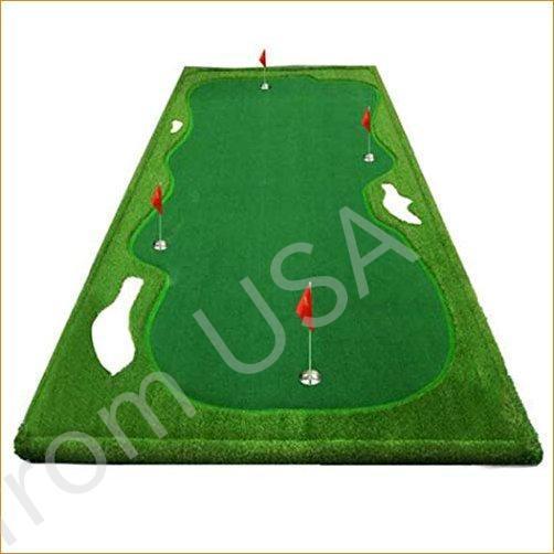 WSHZ Indoor Puttg グリーン,Golf Accessories,with 6 Bon...