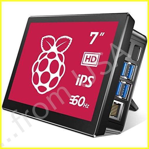 Raspberry Pi 7&quot; Touch Screen Display with ケース - 10...