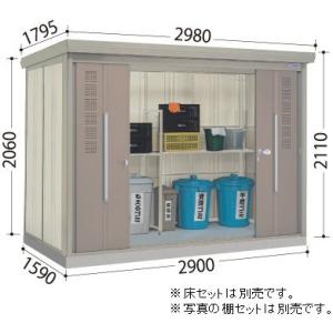 タクボ物置 CK-2915  ごみ集積庫  クリーンキーパー  一般型/標準屋根  配送のみ 送料無料 屋外 物置｜kurashi-syuunou