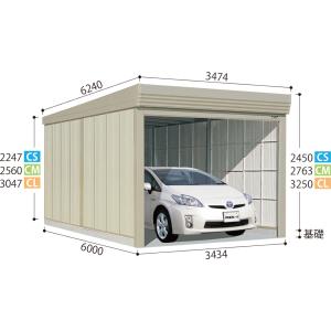 タクボ ガレージ 倉庫ＣＬ−３４６０  カールフォーマ  一般型/標準屋根