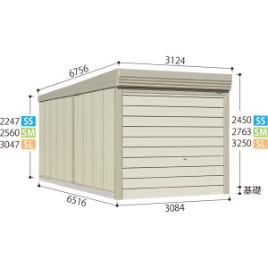 タクボ ガレージ 倉庫ＳＬ−Ｓ３１６５  ベルフォーマ  積雪型/標準屋根  配送のみ 送料無料 屋外 物置｜kurashi-syuunou