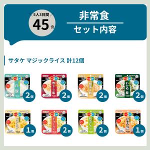 非常食 5人3日間 45食セット 非常食セット...の詳細画像4