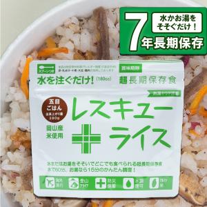 岸田産業 レスキューライス 五目ごはん 100食 非常食 保存食 災害用