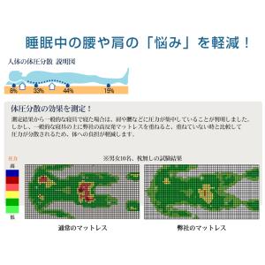 MyeFoam マットレス 腰痛ケアにダブル ...の詳細画像5