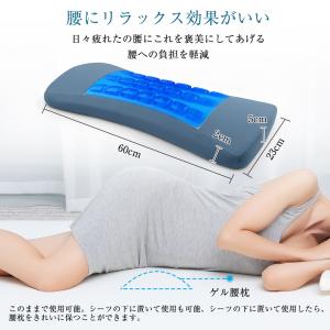 腰枕 腰痛 低反発 枕 腰楽 腰痛改善グッズ ...の詳細画像4