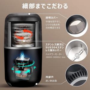 新モデル 電動コーヒーミル コーヒーグラインダ...の詳細画像2