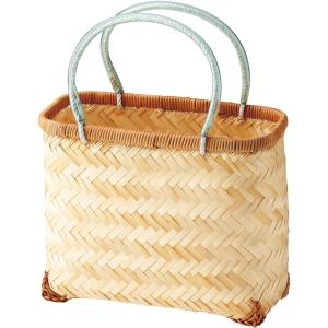 岩手県鳥越地区の竹細工 岩手県二戸 鳥越竹細工 スズ竹 市場かご