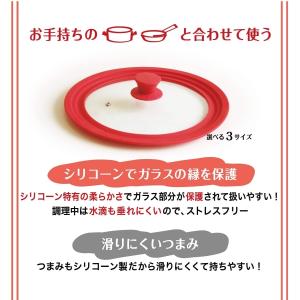 北陸アルミニウム ポット&パンハット ガラス蓋...の詳細画像1