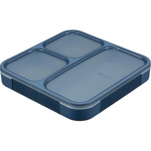 シービージャパン CB JAPAN 薄型弁当箱 抗菌フードマン800 アッシュネイビー 800ml