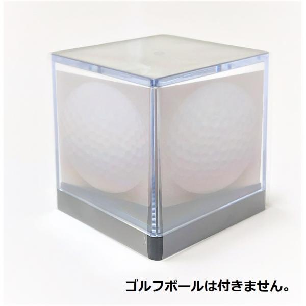 蝶プラ コレクションケース ゴルフボールサイズ  (幅5.5×奥行5.5×高さ5.6cm)