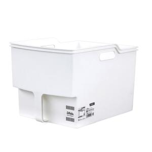 ウッドボックス ホワイト WHITE ロング 収納箱 BOX ストレートタイプ！ ロングスクエアボックス [95×120×H85mm] ホワイト 00-618 Z＆K｜ゼット