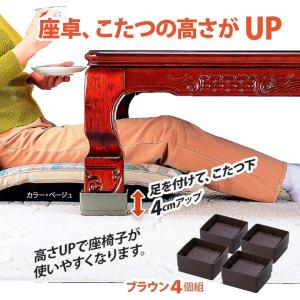スマイルキッズ 新こたつの高さをあげる足 ジャ...の詳細画像2
