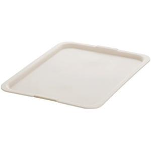 山田化学 プレーンボックス L用フタ 1321 アイボリー (幅27.5×奥行38.5×高さ1.6cm)