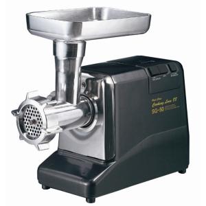 福農産業 電動ミンサー SG-50  (挽肉・味噌作りに　消費電力350W カットプレート3種類・ソーセージアタッチメント3サイズ付)