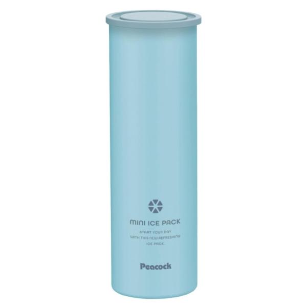 ピーコック ミニアイスパック シリコーン氷のうタイプ ABB-16 A ブルー 容量150ml (熱...