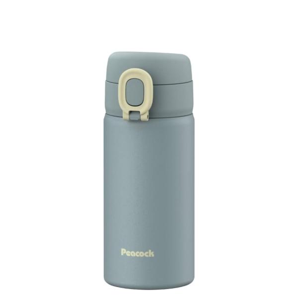 ピーコック ステンレスボトル ワンタッチマグタイプ AET-35 ADS ダスティブルー 350ml...