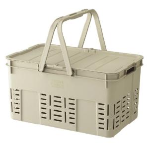 リス トランクカーゴ メッシュカーゴ 36 ベージュ （幅51.6×奥行34×高さ27.5cm 容量36L）｜くらし壱番館