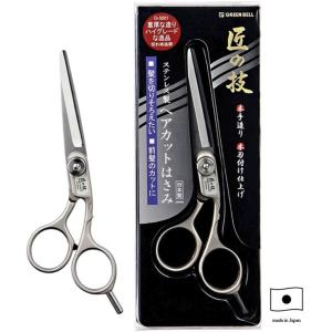 GREEN BELL（グリーンベル） 匠の技 ステンレス製スキはさみ G-5002