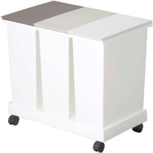 トンボ ネオカラー分別台座付オープンペール 3個セット アースカラー （20L×3）