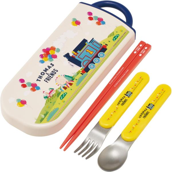 Skater スケーター TACC2AG 抗菌 食洗器対応 スライド式トリオセット きかんしゃトーマ...