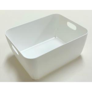 ヒマラヤ カトレケース L ホワイト (幅20×奥行16×高さ9cm)