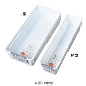 ヒマラヤ 伸縮収納トレー L ホワイト (幅1...の詳細画像3
