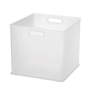 サンカ ナチュラ インボックス 横型 L フル NIB-YL CL クリア (幅26.3×奥行26.3×高さ23.6cm)