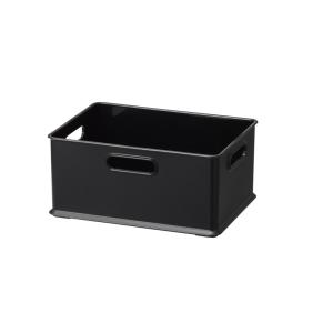 サンカ ナチュラ インボックス S NIB-S BK ブラック (カラーBOX用インナーケース) (幅26.4×奥行19.2×高12cm)