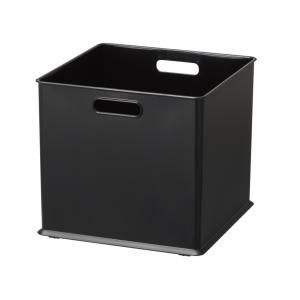サンカ ナチュラ インボックス 横型 L フル NIB-YL BK ブラック (幅26.3×奥行26.3×高さ23.6cm)