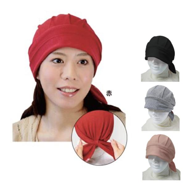 ★akko バンダナ帽 定番 U0797 医療用帽子 医療帽子 医療用 バンダナ ケア帽子 バンダナ...