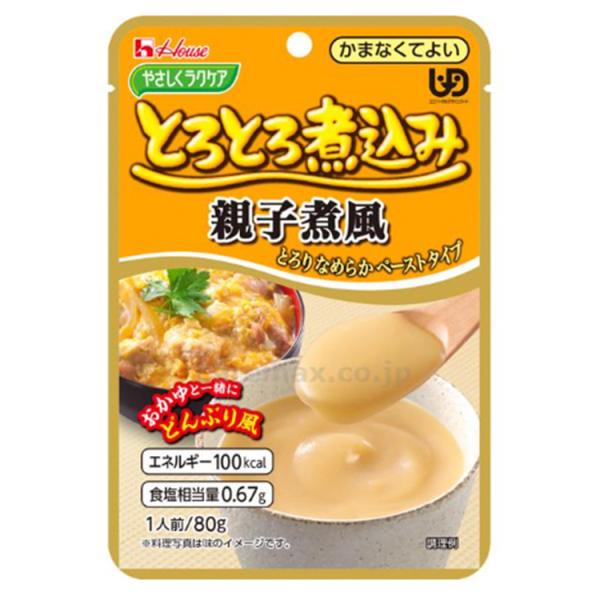 やさしくラクケア とろとろ煮込み 親子煮風 091228 80g 介護 介護食 ペースト 親子丼 食...