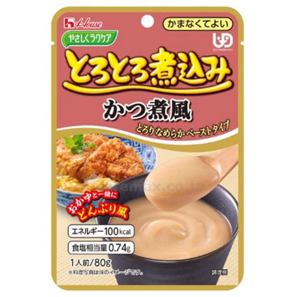 やさしくラクケア とろとろ煮込み かつ煮風 091229 80g 介護 介護食 ペースト かつ煮 食...