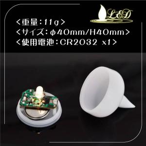 LED フローティング キャンドル 防水 電池...の詳細画像4