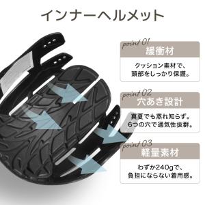 ヘルメット 自転車 レディース ハット型 おし...の詳細画像4