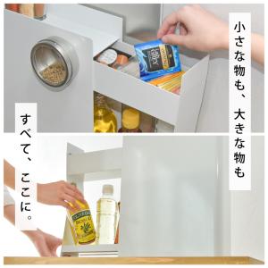 調味料ラック 2段 スリム 調味料ストッカー ...の詳細画像2