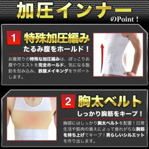 パワーズドクター 加圧シャツ メンズ タンクト...の詳細画像5