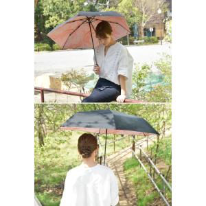 日傘 折りたたみ 完全遮光 晴雨兼用 軽量 U...の詳細画像1