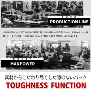 SWISSWIN スイスウィン リュック メン...の詳細画像4