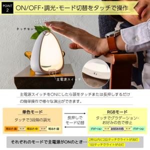 インテリアライト LED 充電式 卓上ライト ...の詳細画像3
