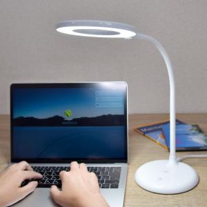 LED 卓上ライト リング型 デスクライト 目...の詳細画像1