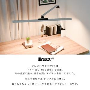 LEDデスクライト クランプ式 T字型 ワイド...の詳細画像5