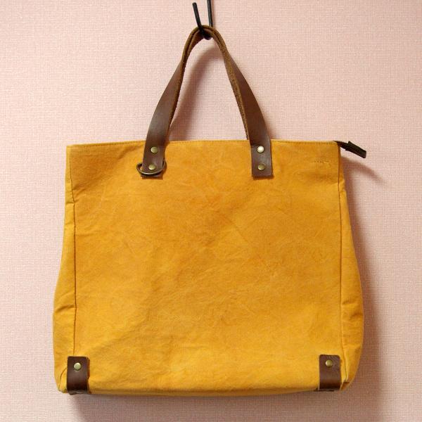 牛皮ショルダー紐付きトートバック