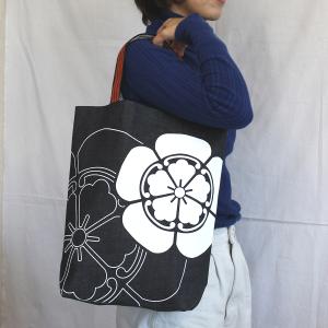 デニムトートバッグ 伊藤若冲 カブトムシ レトロ : 倉敷屋 - 通販