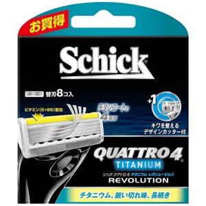 シック クアトロ4 チタニウムレボリューション 替刃 ( 8コ入 )/ : 爽快