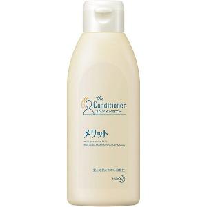 花王株式会社  メリット 　コンディショナー  レギュラー 200ml【医薬部外品】 （キャンセル不可）  【北海道・沖縄は別途送料必要】｜kurashino-mart