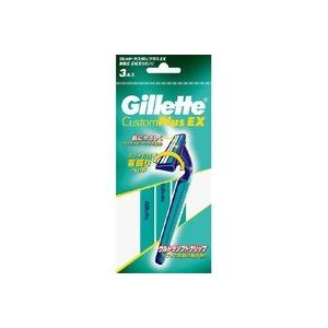 P&amp;G ジレット カスタムプラスＥＸ 首振式 ３本入 ＣＰＸ−Ｐ３Ｃ 【北海道・沖縄は別途送料必要】